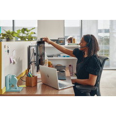 Auriculares Poly Blackwire 3225 estéreo USB-C + conector de 3,5 mm + adaptador USB-C/A (paquete)