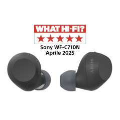 WFC710NB.CE7 auricular y casco Auriculares True Wireless Stereo (TWS) Dentro de oído Llamadas/Música USB Tipo C Bluetooth Negro