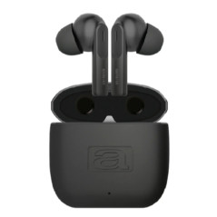 EBTW-200 auricular y casco Auriculares True Wireless Stereo (TWS) Dentro de oído Llamadas/Música USB Tipo C Bluetooth Negro