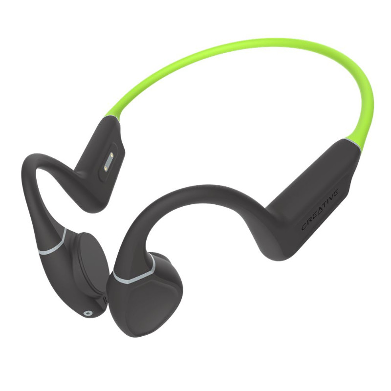 Outlier FREE Plus Auriculares Inalámbrico Banda para cuello Deportes Bluetooth Negro, Verde