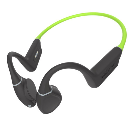 Outlier FREE Plus Auriculares Inalámbrico Banda para cuello Deportes Bluetooth Negro, Verde