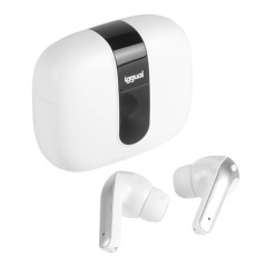 True Sound Auriculares True Wireless Stereo (TWS) Dentro de oído Llamadas/Música Bluetooth Blanco