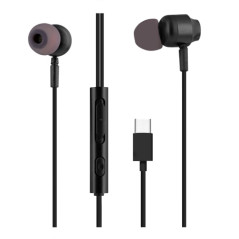 C-Buds Auriculares Alámbrico Dentro de oído Llamadas/Música USB Tipo C Negro