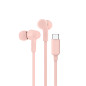 SoundForm Auriculares Alámbrico Dentro de oído Música/uso diario USB Tipo C Rosa