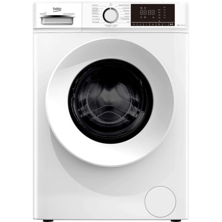 Lavadora Beko B1XW862WSPT, 8kg, 1200rpm, A, Steame