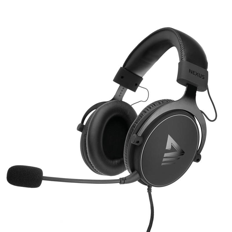 NEXUS Auriculares Alámbrico Casco Juego Negro