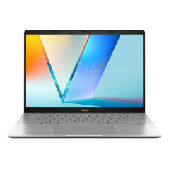Vivobook S14 S3407CA-LY125 - Ordenador Portátil 14 WUXGA (Intel Core Ultra 7 255H, 16GB RAM, 512GB SSD, Arc 140T, Sin Sistema Operativo) Plata Fría - Teclado QWERTY español