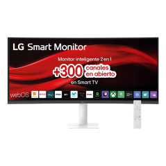 34U601SA-W pantalla para PC 86,4 cm (34) 3440 x 1440 Pixeles Dual WQHD LCD Blanco