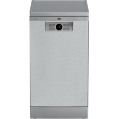 Lavavajillas Beko BDFS26020XQ, 10cub, E, 45cm, ino