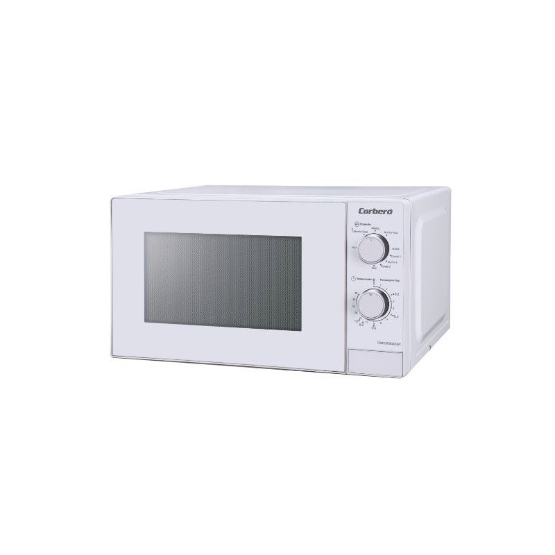 Microondas Corbero CMICM5020GW, 20L, Blanco, Funci Microondas Corbero CMICM5020GW, 20L, Blanco, Funci