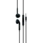Auriculares DCU 34151001, jack 3.5mm stereo negro Auriculares DCU 34151001, jack 3.5mm stereo negro