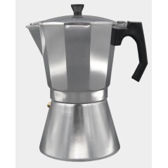 Cafetera Aluminio Bastilipo MOKKA6AL, 6t, Alu