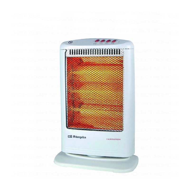 Estufa halogeno Orbegozo BP0303A, 1200w, 3 tubos Estufa halogeno Orbegozo BP0303A, 1200w, 3 tubos