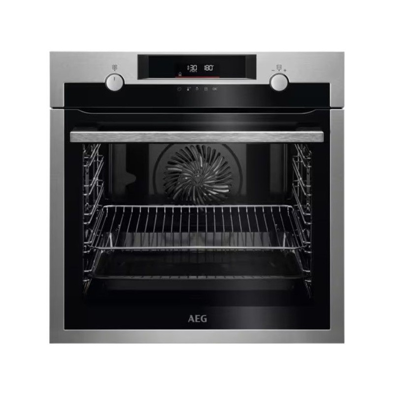 Horno AEG BPE53516XM, Pirolítico, Multif. 9, 72L, Horno AEG BPE53516XM, Pirolítico, Multif. 9, 72L,