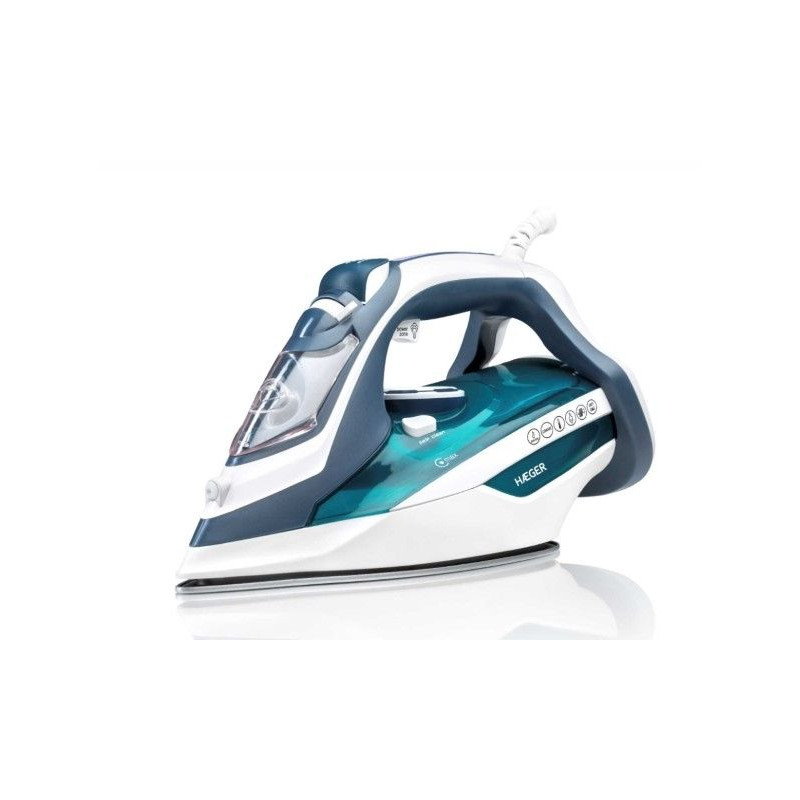 Plancha ropa Haeger SI280012B, ultra steam 2800w c