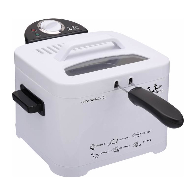 Freidora Jata FR278, 2.5l, BLANCA