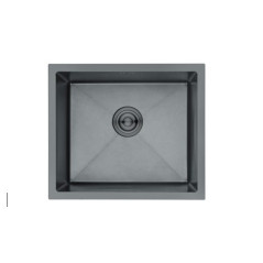 Fregadero Nova SIENA5043N, 1C 50X43, Inox negro