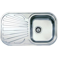 Fregadero Teka Stylo 1C1E, Reversible, 45cm