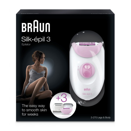 Depiladora Braun 3270, Silk Epil 3