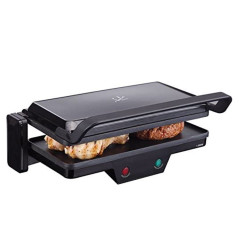 Grill Jata GR266, doble, 3 en 1, 27x14cm