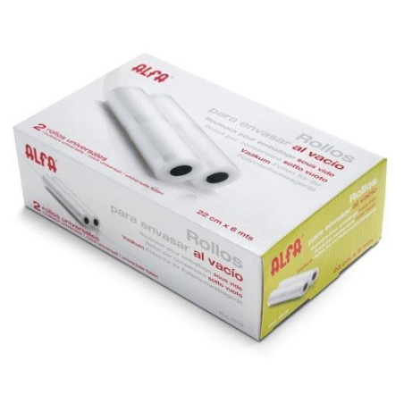 2 Rollo 6m Envasado Alfa 25150, 28cm x 6m